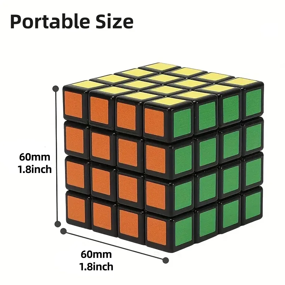 Magnet Magic Cube Four Layers Grinder - Multifunctional 1.8-Inch Cigarette Shredder and Spice Crusher
