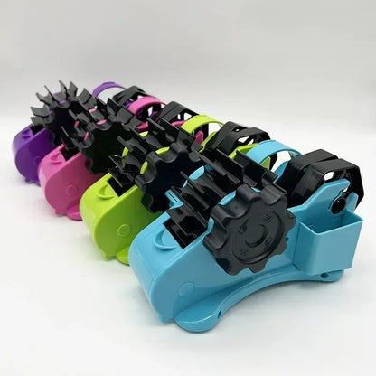 Semi-Automatic Multi-Roll Tape Dispenser – Reusable Thermal Tape Cutter with Storage Compartment
