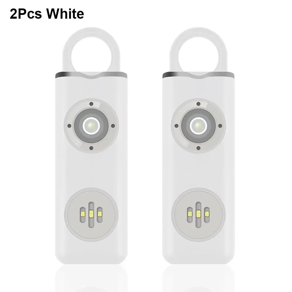 Hollarm Personal Safety Alarm – 130dB Loud Rechargeable Keychain with LED for Women, Kids & Elderly