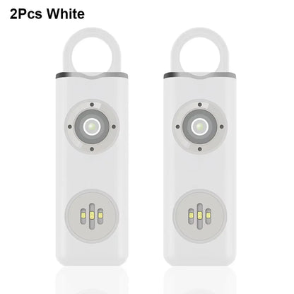 Hollarm Personal Safety Alarm – 130dB Loud Rechargeable Keychain with LED for Women, Kids & Elderly