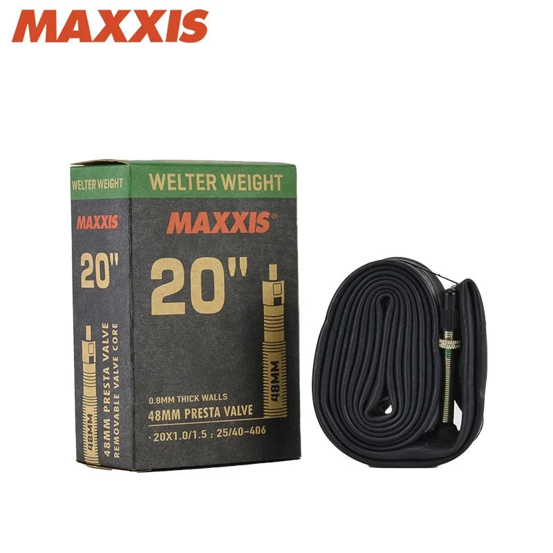MAXXIS Bicycle Inner Tube - Presta & Schrader Valve for 20, 24, 26, 27.5, 29 Inch & 700C Bikes