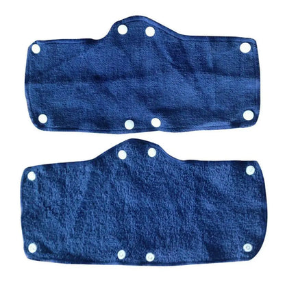 6PCS Outdoor Safety Helmet Lining Pads – Soft Snap-On Sweat Bands for Hard Hats | Summer Workplace Accessories