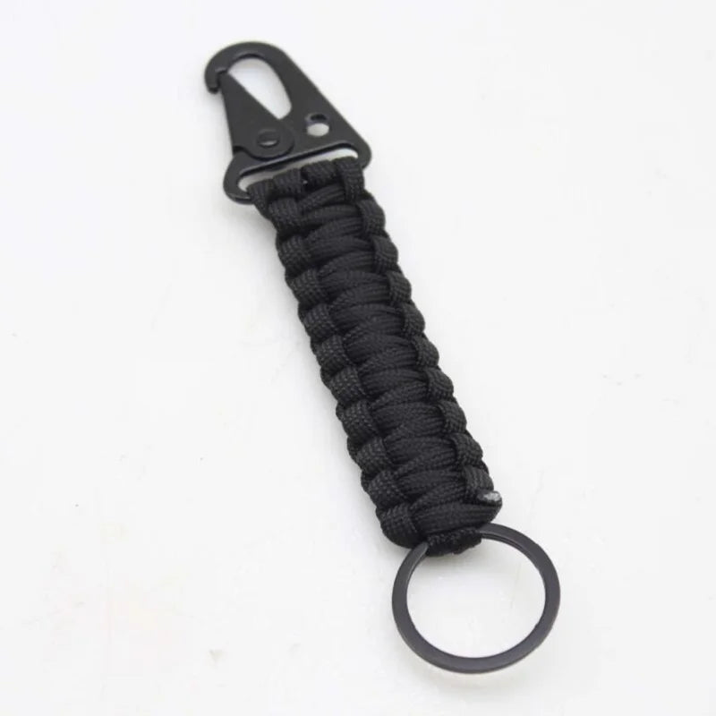 Motor Racing Webbing Wrist Lanyard Keychain – Paracord Rope Hand Strap for Motorcycle, Car Keys, Camping & Outdoor Use