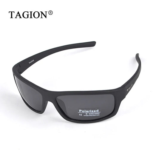 Men's Polarized Sport Sunglasses – UV400 Hiking Glasses with Polaroid Lenses, TG5104 Hipster Style