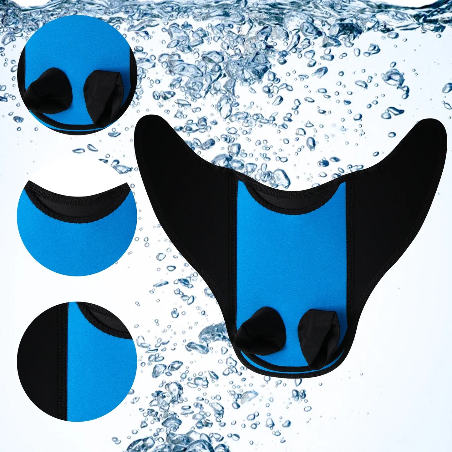 Mermaid Monofin Swim Fin — Full-Foot Flippers for Kids & Girls, Snorkeling, Swimming, and Water Sports