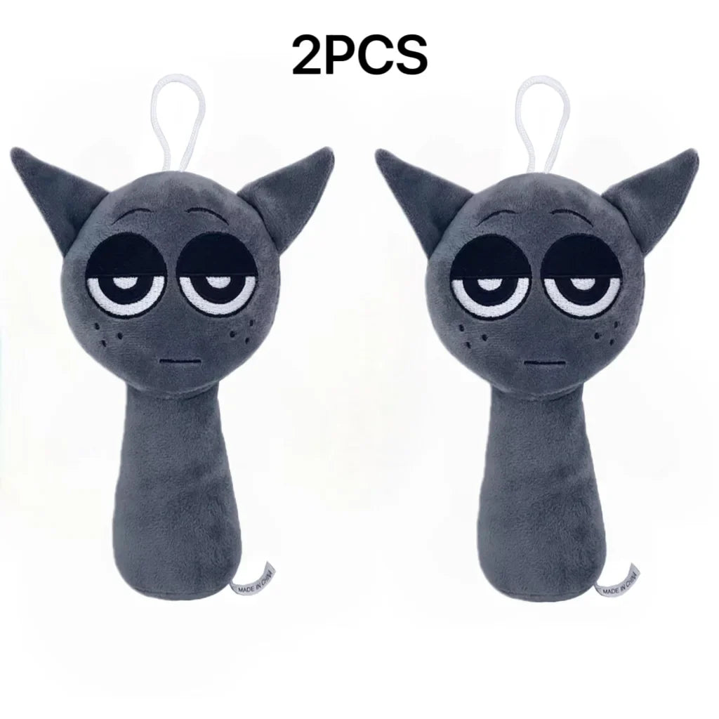 Sprunki Plush Toys – Cute Horror Game Cartoon Soft Stuffed Pillow for Kids, Birthday & Christmas Gift