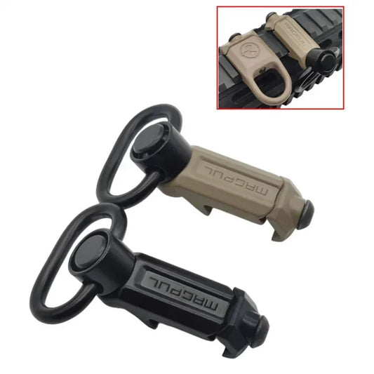 Tactical QD Sling Swivel Mount – Quick Detach Scope Ring Adapter for 20mm Rail AR15 & .223 Hunting Accessories