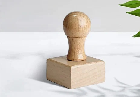 Personalized Custom Wooden Stamp – Wedding Seal, Logo Stamp for Invitations, Stationery, Name & Business Branding