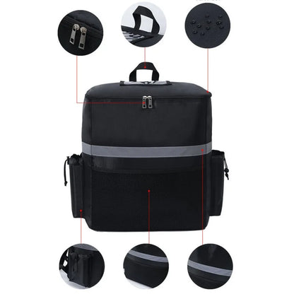 35L Extra Large Insulated Food Delivery Backpack – Thermal Cooler Bag, Fresh-Keeping Refrigerator Box for Catering & Travel