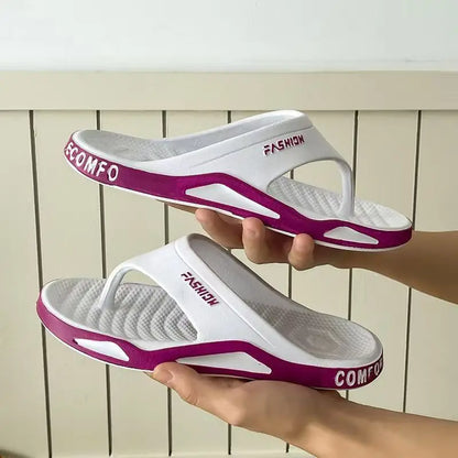 Unisex Summer Beach Flip Flops - Breathable Casual Outdoor Sandals for Men & Women
