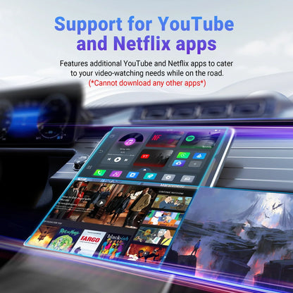 OTTOCAST Play2Video Pro – Wireless CarPlay & Android Auto Adapter for YouTube, Netflix, IPTV Car Accessories for Kia & Toyota