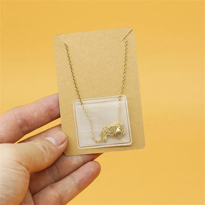 50pcs Clear Self-Adhesive Pouches – Necklace Chain Display Bags, Jewelry Storage & Loose Supply Holder