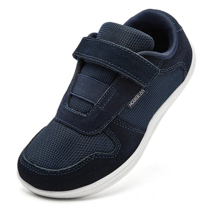 HOBIBEAR Wide Barefoot Shoes – Lightweight Breathable Mesh Sneakers for Boys & Girls