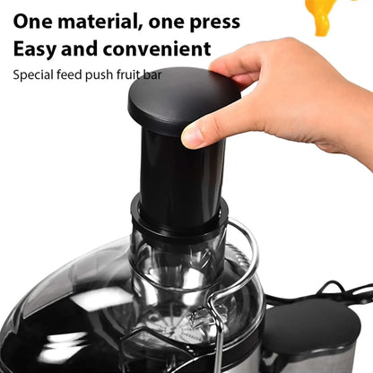 400W Juice Extractor — 22000RPM Motor, 3" Wide Chute, 2-Speed Juicer for Whole Fruits & Vegetables, Easy-Clean Design