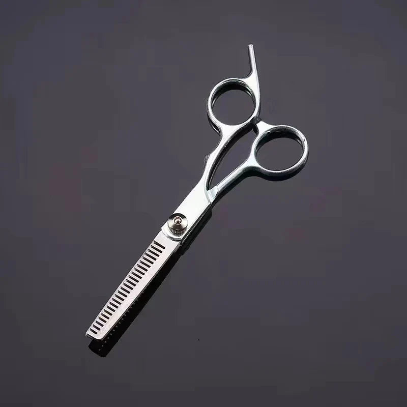 Pet Grooming Scissors Set – Professional Dog Hair Trimming Tools, Bent & Straight Scissors, Teddy Haircut Clippers