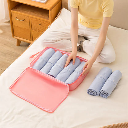 3pcs Travel Packing Bag Set | Compressible Waterproof Nylon Organizer for Suitcase, Luggage, Portable