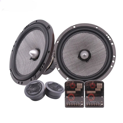 High-Quality Two-Way Car Audio Modification Kit - 6.5 Inch 12V High Power Amplifier & Front Door Speaker Kit