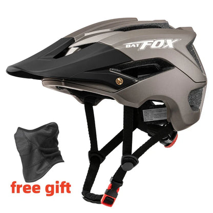 BATFOX Ultralight MTB Bicycle Helmet for Men & Women – Integrally Molded Mountain & Road Cycling Helmet