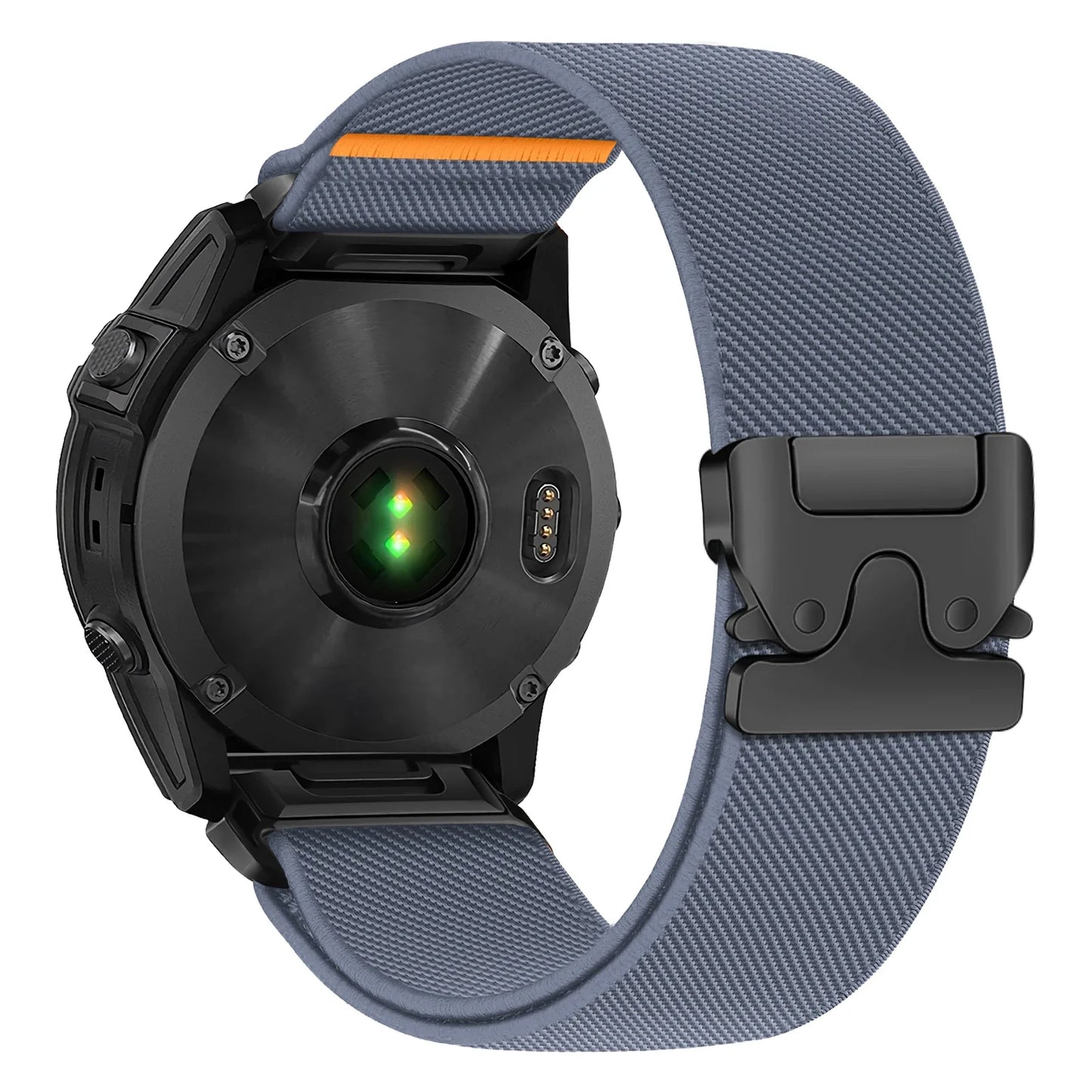 22mm QuickFit Nylon Strap for Garmin Fenix 8 7 6 5 Series, Venu 3, Tactix 7 – Parachute Style Replacement Watch Band 47mm