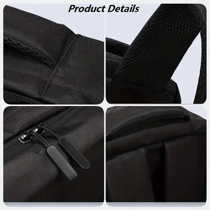 Console Backpack for PS5 - Large Capacity Travel Carrying Case for PSS Slim, Controllers, Headset, and Game Discs