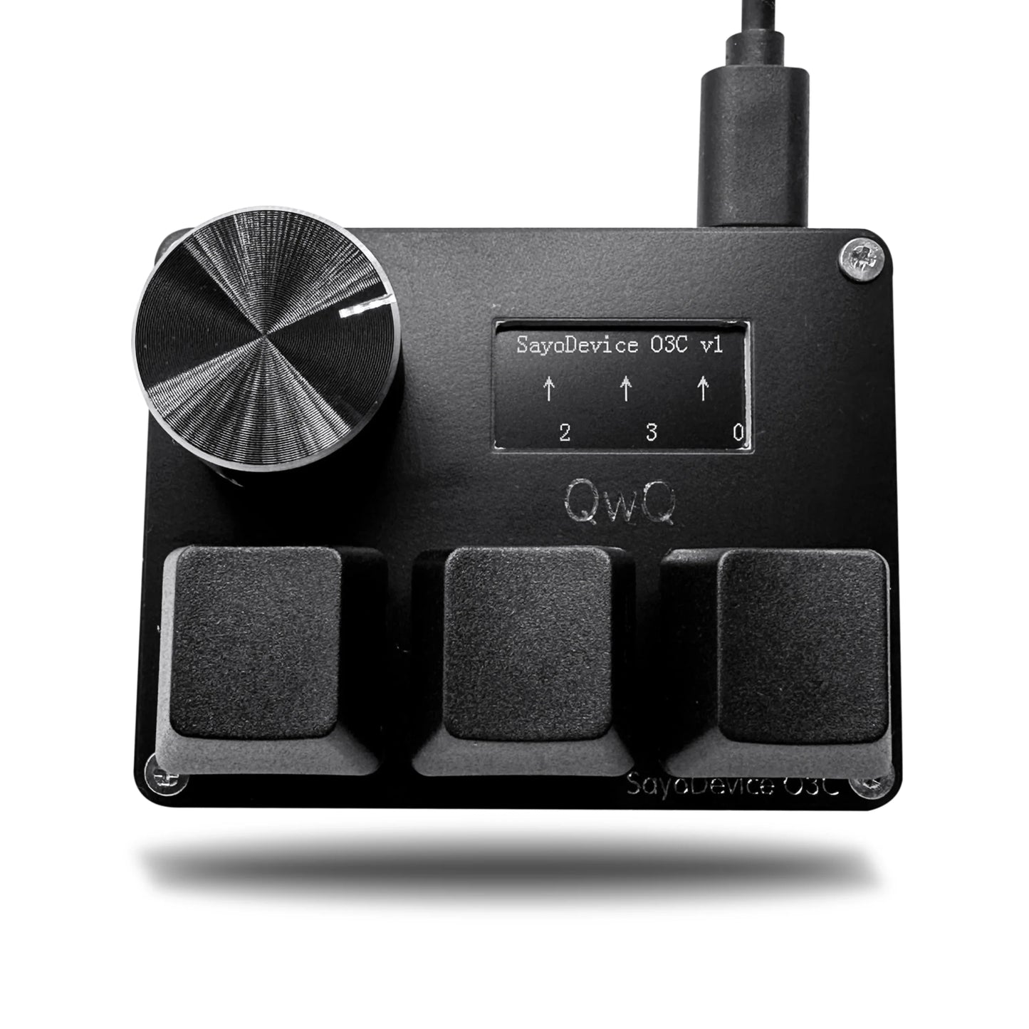 SayoDevice Rapid Trigger RGB Magnetic Switch Keyboard with Volume Knob – Gaming Macropad for O3C, DJMAX, SDVX & Productivity Shortcuts