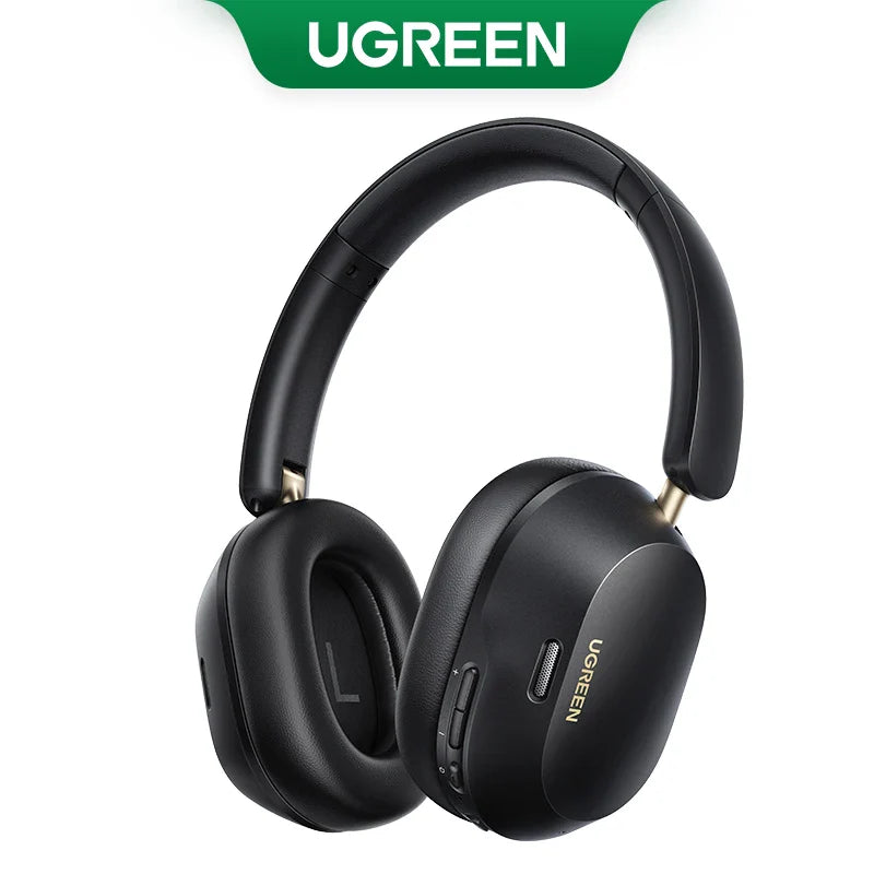 UGREEN Choice Max5c Wireless Bluetooth Headphones — 43dB ANC, Hi-Res LDAC, 75H Battery & Spatial Audio Earbuds