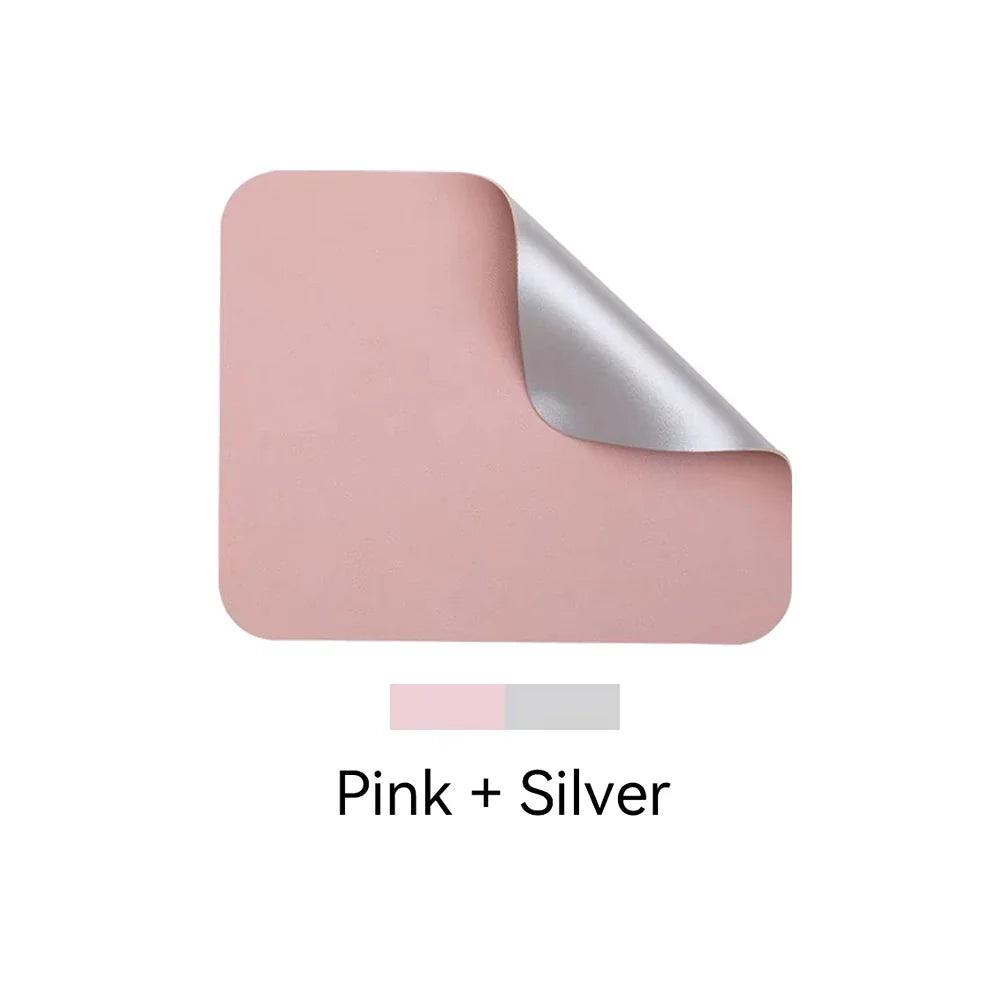 Universal Anti-Slip Leather Mouse Pad for Gaming, Laptop, PC & MacBook Desk Mat