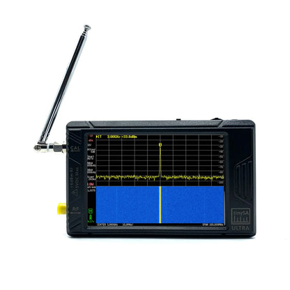 4-inch TinySA Ultra Spectrum Analyzer – 100kHz to 5.3GHz with MF, HF, VHF & UHF Input