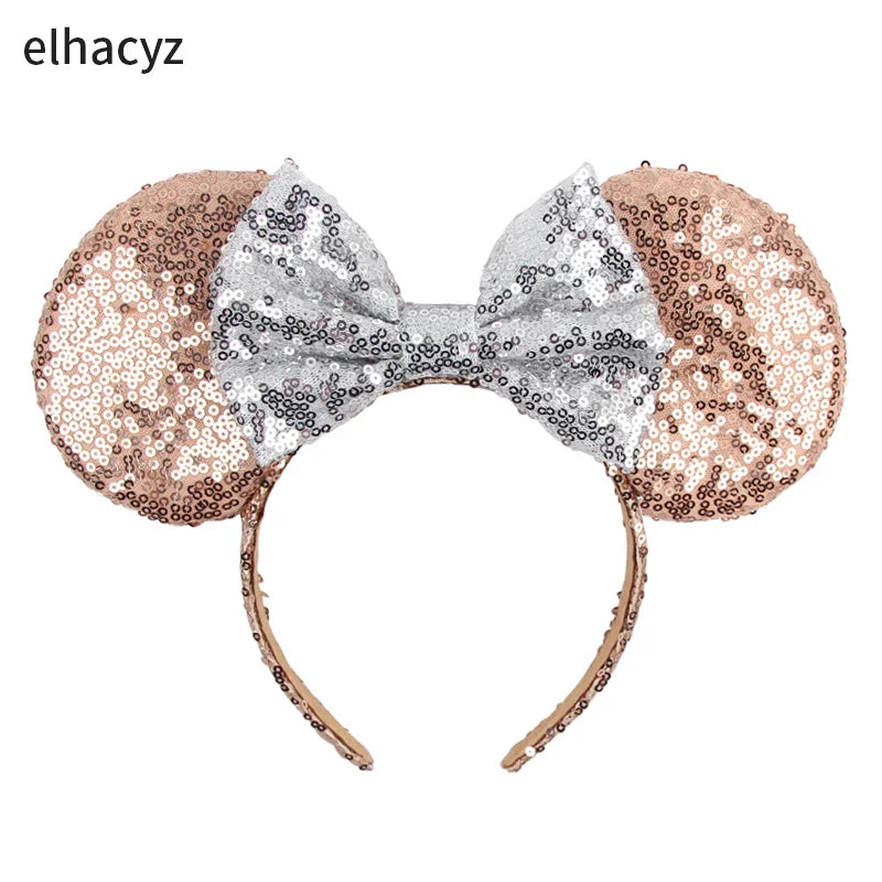 Big Classic Polka Dot Bow Minnie Mouse Ears Headband – Festival & Party Hairband for Women & Girls, Disney Trip Accessories
