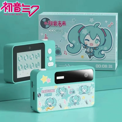 Hatsune Miku Digital Camera - 600mAh Cartoon Anime CCD Camera Kids Birthday Gift Toy