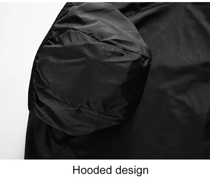 LNGXO Waterproof Hiking Jackets – Sun Protection, Windbreaker, Camping & Climbing Rain Coat, Unisex Portable Outdoor Wear