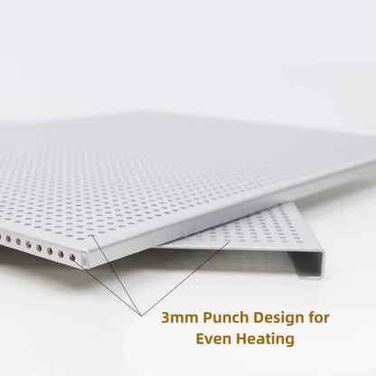 Puff Pastry Baking Tray – Rectangular Perforated Mille Feuille Pan for Oven & Bread