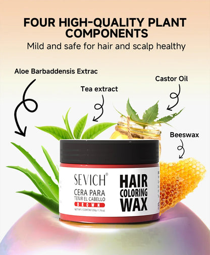 13-Color Halloween Hair Wax – 50g/120g DIY Temporary Hair Dye Cream for Men & Women, Party, Cosplay & Daily Use