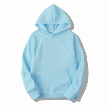 Fashion Men's & Women's Hoodies – Casual Solid Color Sweatshirts for Spring, Autumn, Winter
