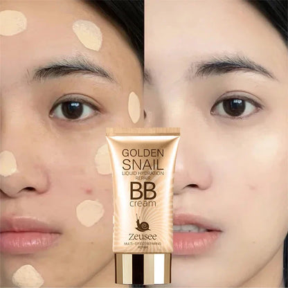 Oil-Control Matte BB Cream — Waterproof Full Coverage Liquid Foundation & Concealer for Acne, Spots, and Dark Circles