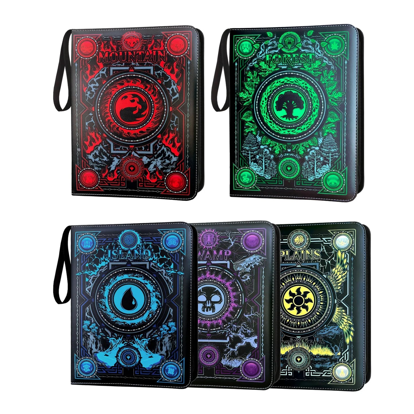 9-Pocket Card Binder with Sleeves — 900 Double-Sided Premium Collector Album for MTG, TCG & YuGiOh Cards