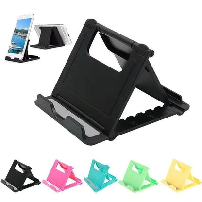 Cadaget Flexible Foldable Phone & Tablet Stand – Portable Mobile Holder & Desk Bracket for Smartphones