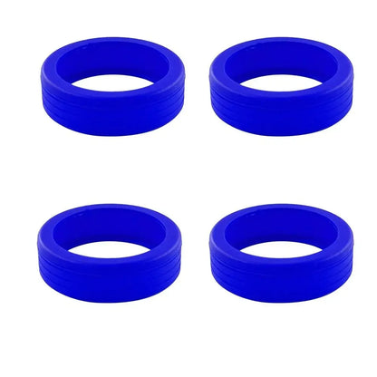4/8PCS Travel Luggage Wheel Protectors — Noise-Reducing Caster Covers for Suitcase Trolley Boxes