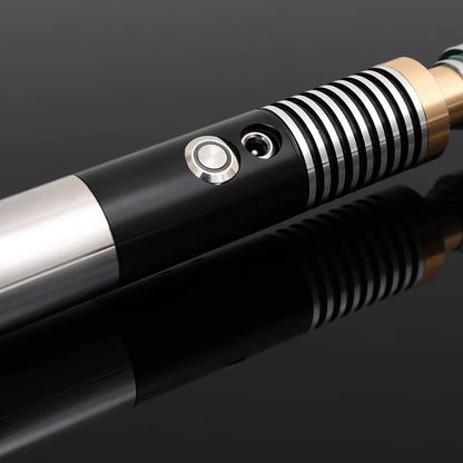 Luke RGB Metal Lightsaber – Laser Sword Kpop Lightstick Flashing Toy Rave Weapon Collectible