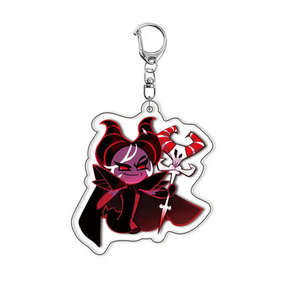 Cookie Run Kingdom Acrylic Keychain – Q Version Cartoon Bag Charm Fan Gift Jewelry