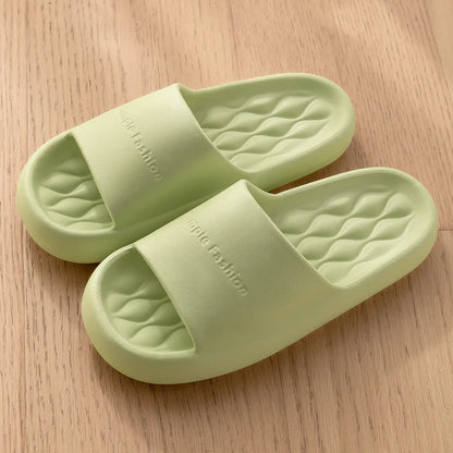 Men’s Summer Cloud Slippers – Soft Non-Slip Sole Sandals for Home, Beach, Indoor & Outdoor Casual Wear