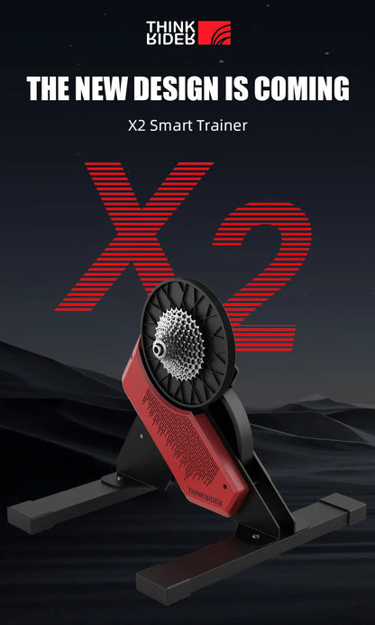 ThinkRider X2 Smart Bike Trainer - MTB & Road Bicycle, Built-in Power Meter, Home Trainer Compatible