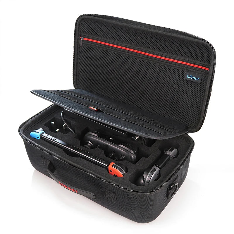 Nintendo Switch OLED Carrying Case — Portable Travel Storage Bag for Switch Game Accessories