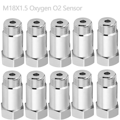 20-1PCS M18X1.5 Oxygen O2 Sensor Extender – CEL Fix, Check Engine Light Eliminator Adapter for Car