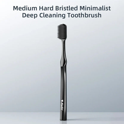 Y-Kelin Extra Hard Bristle Toothbrush Set – Small & Medium Brushes for Men, Household Oral Care