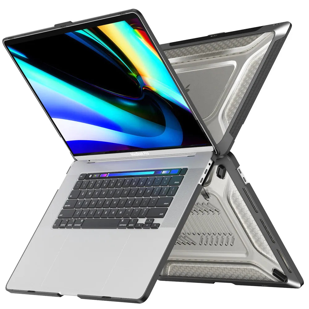 2023 New MacBook Laptop Case - Compatible with MacBook Pro 14, Air M2 13.6, Pro 16 and 13 - M1 M2 M3 Chip Protective Cover Accessories