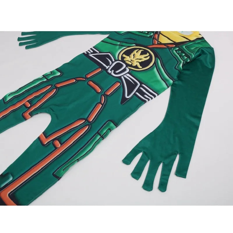 NINJA Cosplay Costume – Boys & Girls Jumpsuit Set for Halloween, Christmas, and Party Wear