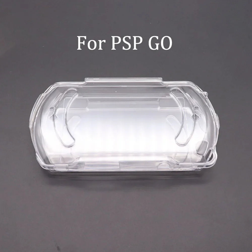 Clear Crystal Hard Shell Case for PS Vita & PSP | Transparent Protective Cover for PSV 1000/2000/3000