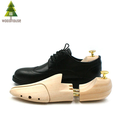 Adjustable Twin Tube Shoe Trees for Men & Women – New Zealand Pine Wood Shoe Shaper