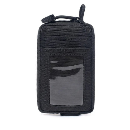 Waterproof Tactical EDC Waist Bag – Camping Travel Pouch with Key Holder, Card Slots & Coin Wallet